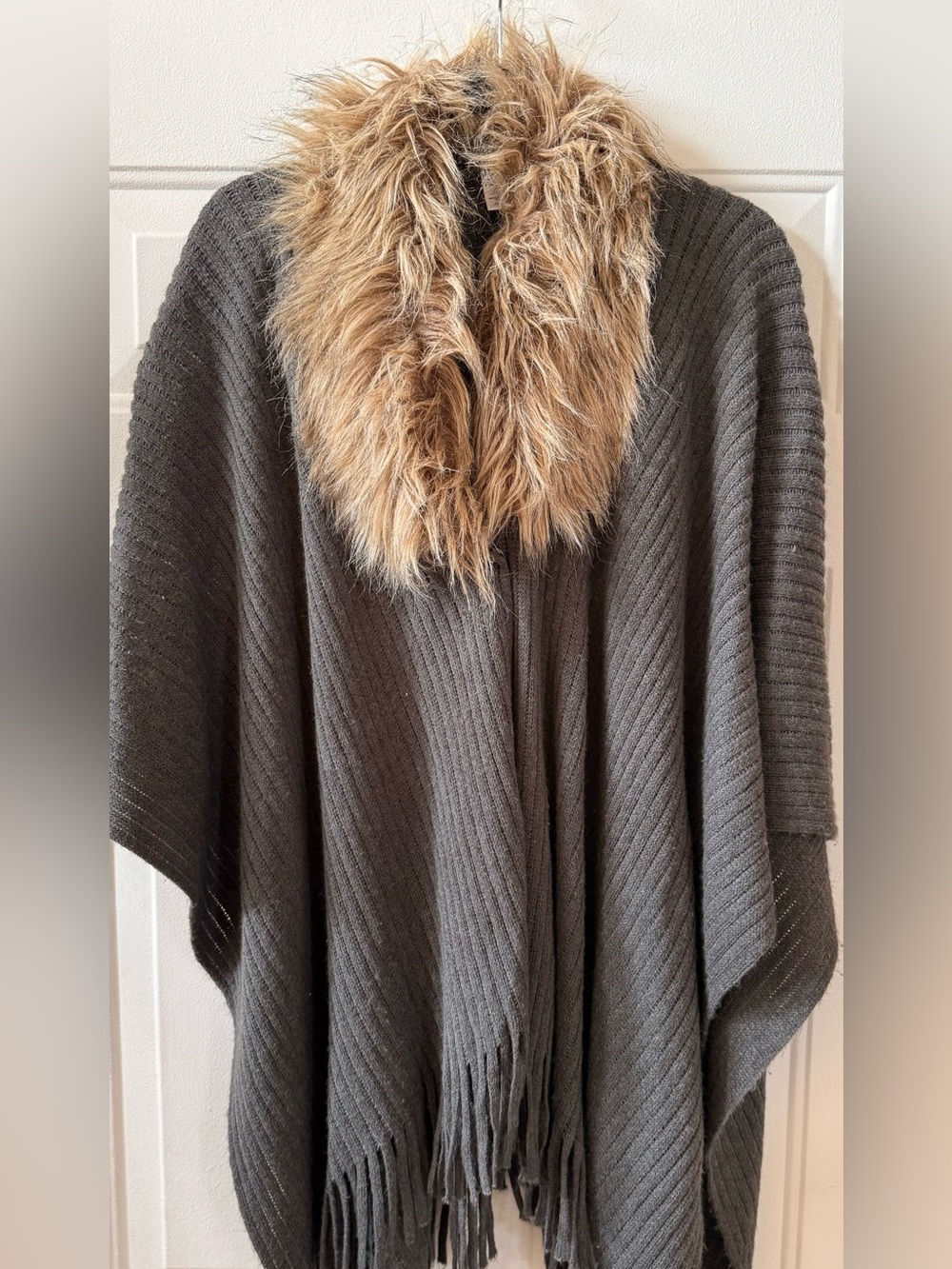 Attention Women’s Knit Poncho/Shawl